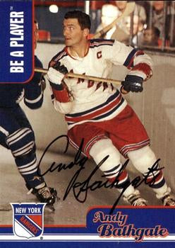 #AH-8 Andy Bathgate - New York Rangers - 1999-00 Be a Player Memorabilia - American Hobby Hockey