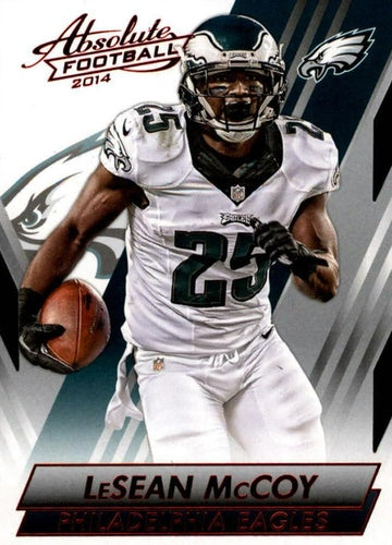 #8 LeSean McCoy - Philadelphia Eagles - 2014 Panini Absolute - Red Football