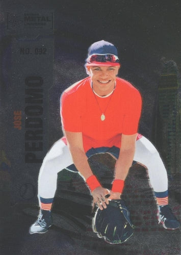 #92 Jose Perdomo - 2022 SkyBox Metal Universe Champions