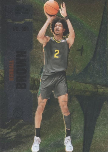 #98 Kendall Brown - 2022 SkyBox Metal Universe Champions