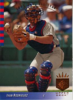 #9 Ivan Rodriguez - Texas Rangers - 1993 SP Baseball