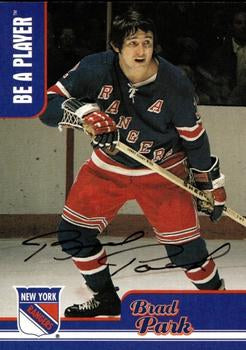 #AH-9 Brad Park - New York Rangers - 1999-00 Be a Player Memorabilia - American Hobby Hockey