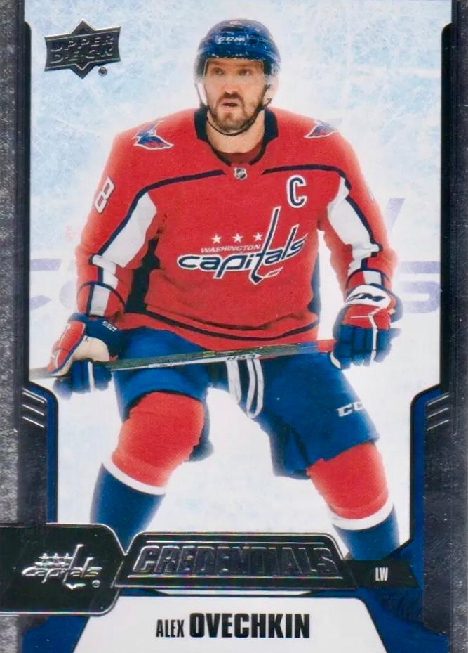 #10 Alex Ovechkin - Washington Capitals - 2019-20 Upper Deck Credentials Hockey