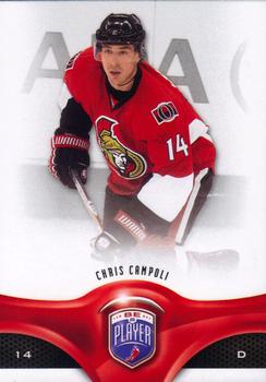 #107 Chris Campoli - Ottawa Senators - 2009-10 Upper Deck Be A Player Hockey