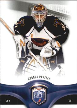 #20 Ondrej Pavelec - Atlanta Thrashers - 2009-10 Upper Deck Be A Player Hockey