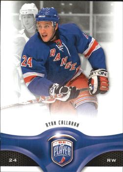 #34 Ryan Callahan - New York Rangers - 2009-10 Upper Deck Be A Player Hockey