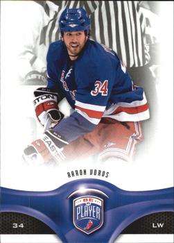 #35 Aaron Voros - New York Rangers - 2009-10 Upper Deck Be A Player Hockey