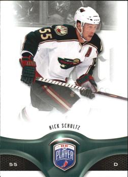 #37 Nick Schultz - Minnesota Wild - 2009-10 Upper Deck Be A Player Hockey