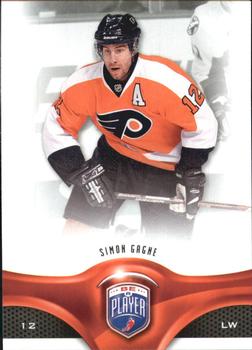 #44 Simon Gagne - Philadelphia Flyers - 2009-10 Upper Deck Be A Player Hockey