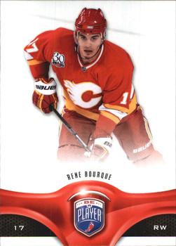 #121 Rene Bourque - Calgary Flames - 2009-10 Upper Deck Be A Player Hockey
