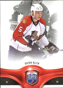 #140 Bryan Allen - Florida Panthers - 2009-10 Upper Deck Be A Player Hockey