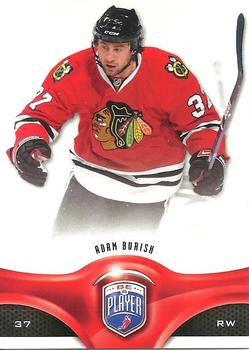 #167 Adam Burish - Chicago Blackhawks - 2009-10 Upper Deck Be A Player Hockey
