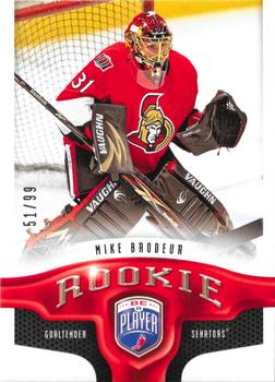 #214 Mike Brodeur - Ottawa Senators - 2009-10 Upper Deck Be A Player Hockey
