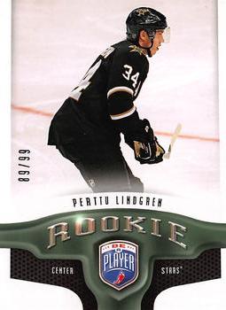 #245 Perttu Lindgren - Dallas Stars - 2009-10 Upper Deck Be A Player Hockey