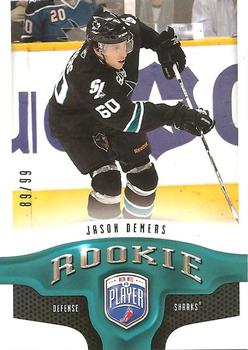 #273 Jason Demers - San Jose Sharks - 2009-10 Upper Deck Be A Player Hockey