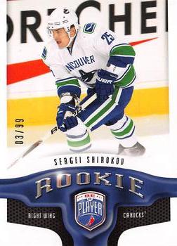 #276 Sergei Shirokov - Vancouver Canucks - 2009-10 Upper Deck Be A Player Hockey