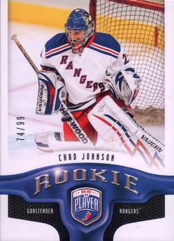 #296 Chad Johnson - New York Rangers - 2009-10 Upper Deck Be A Player Hockey