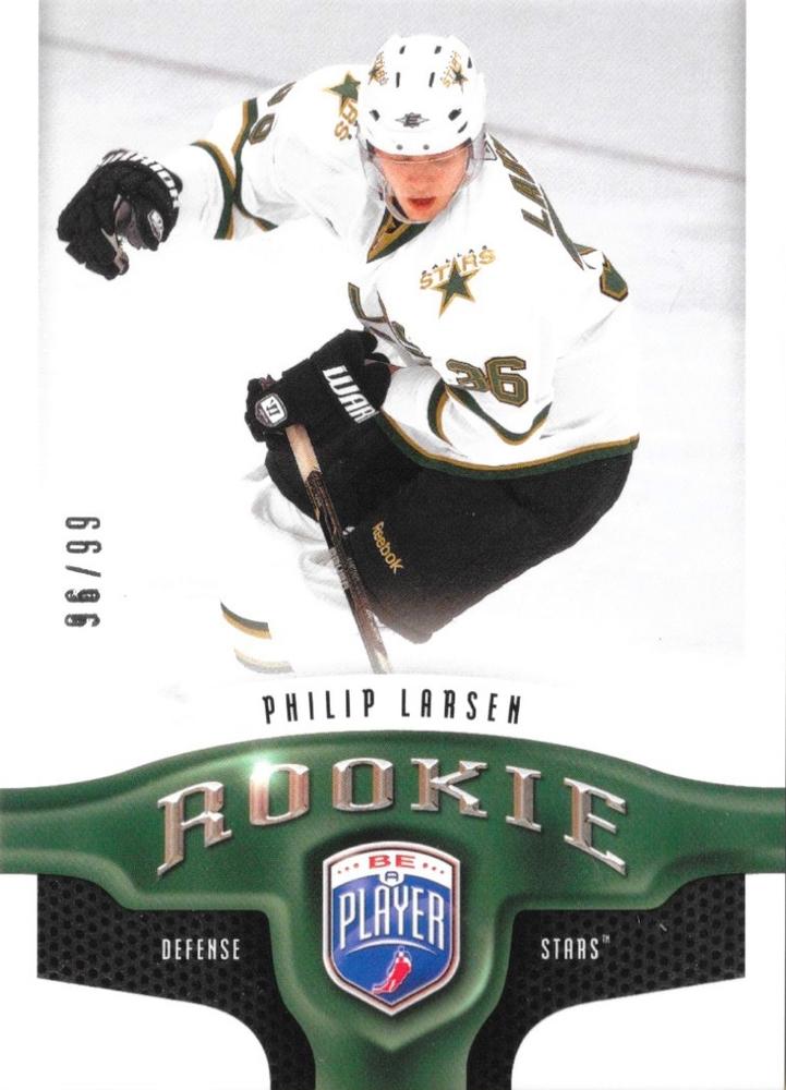 #314 Philip Larsen - Dallas Stars - 2009-10 Upper Deck Be A Player Hockey