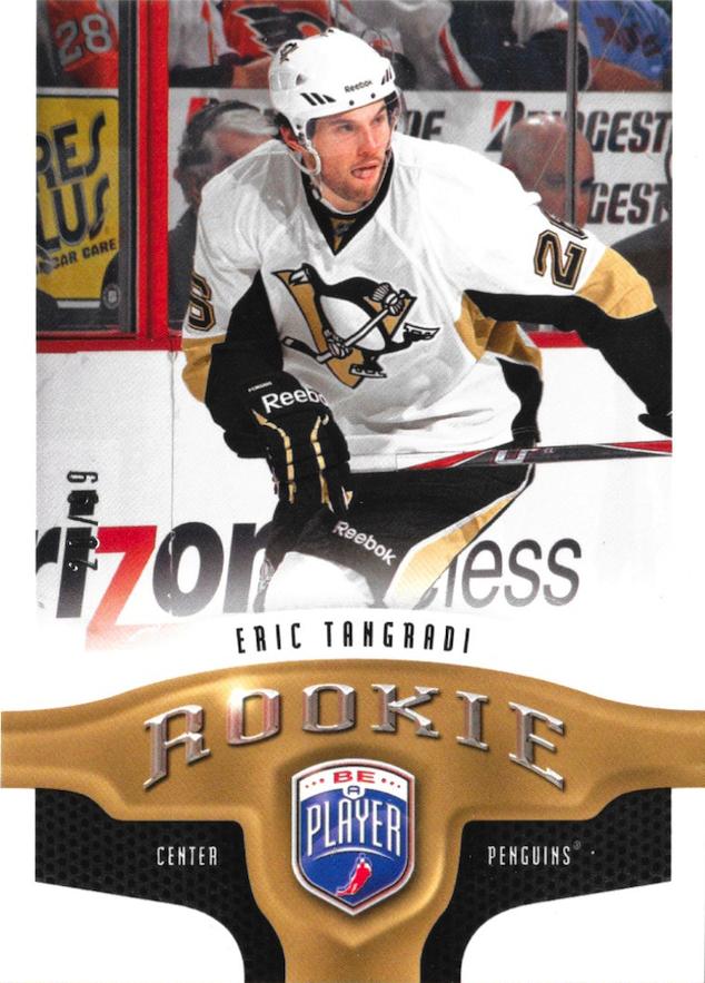 #320 Eric Tangradi - Pittsburgh Penguins - 2009-10 Upper Deck Be A Player Hockey
