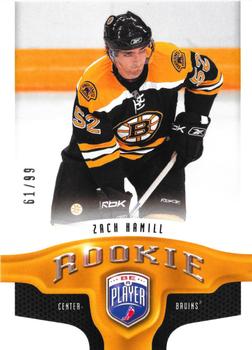 #323 Zach Hamill - Boston Bruins - 2009-10 Upper Deck Be A Player Hockey