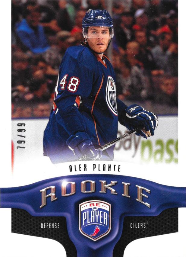 #324 Alex Plante - Edmonton Oilers - 2009-10 Upper Deck Be A Player Hockey