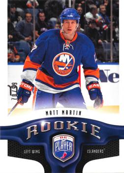 #329 Matt Martin - New York Islanders - 2009-10 Upper Deck Be A Player Hockey