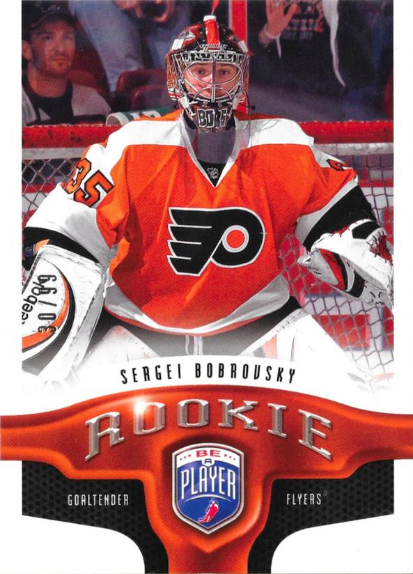 #341 Sergei Bobrovsky - Philadelphia Flyers - 2009-10 Upper Deck Be A Player Hockey