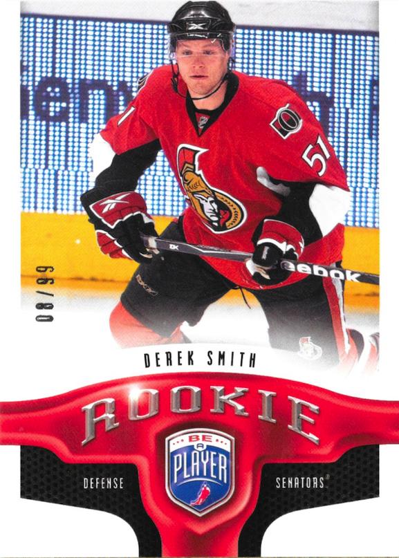 #343 Derek Smith - Ottawa Senators - 2009-10 Upper Deck Be A Player Hockey