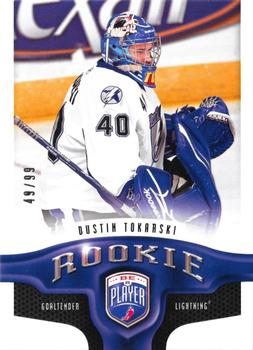 #348 Dustin Tokarski - Tampa Bay Lightning - 2009-10 Upper Deck Be A Player Hockey
