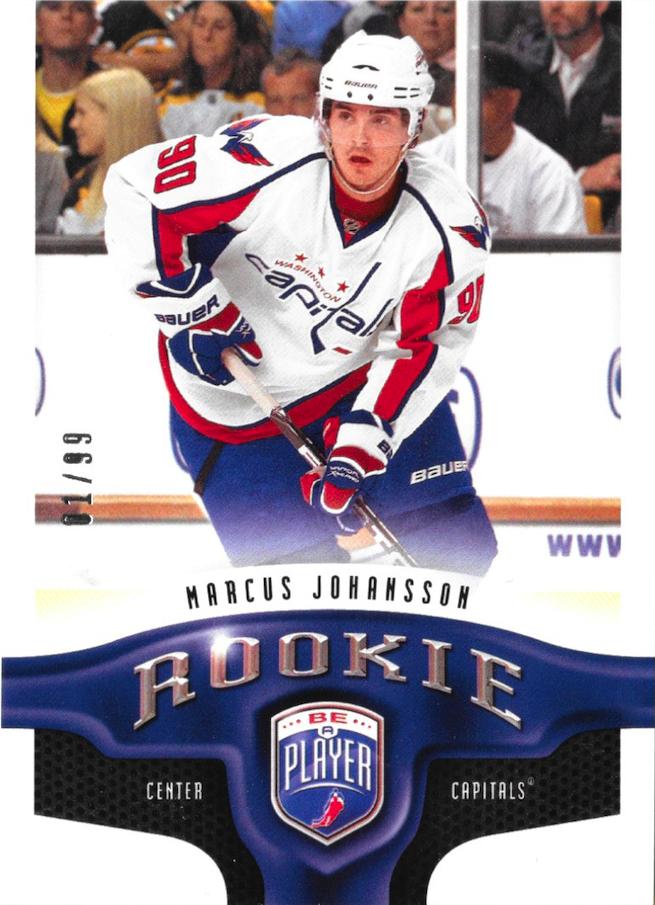 #359 Marcus Johansson - Washington Capitals - 2009-10 Upper Deck Be A Player Hockey