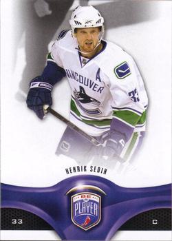 #160 Henrik Sedin - Vancouver Canucks - 2009-10 Upper Deck Be A Player Hockey