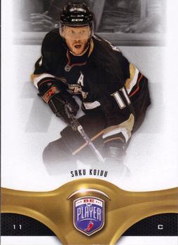 #166 Saku Koivu - Anaheim Ducks - 2009-10 Upper Deck Be A Player Hockey