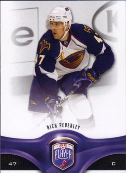 #60 Rich Peverley - Atlanta Thrashers - 2009-10 Upper Deck Be A Player Hockey