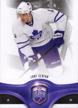 #83 Luke Schenn - Toronto Maple Leafs - 2009-10 Upper Deck Be A Player Hockey