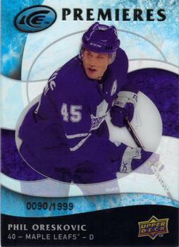 #102 Phil Oreskovic - Toronto Maple Leafs - 2009-10 Upper Deck Ice Hockey
