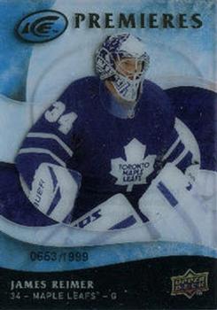 #114 James Reimer - Toronto Maple Leafs - 2009-10 Upper Deck Ice Hockey