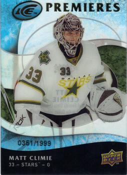 #116 Matt Climie - Dallas Stars - 2009-10 Upper Deck Ice Hockey