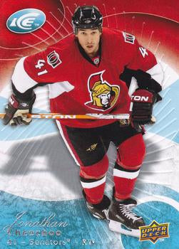#38 Jonathan Cheechoo - Ottawa Senators - 2009-10 Upper Deck Ice Hockey