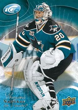 #55 Evgeni Nabokov - San Jose Sharks - 2009-10 Upper Deck Ice Hockey