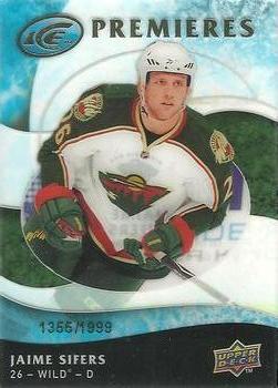 #105 Jaime Sifers - Minnesota Wild - 2009-10 Upper Deck Ice Hockey