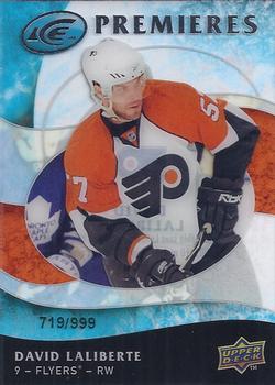 #133 David Laliberte - Philadelphia Flyers - 2009-10 Upper Deck Ice Hockey
