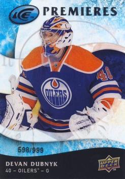 #135 Devan Dubnyk - Edmonton Oilers - 2009-10 Upper Deck Ice Hockey