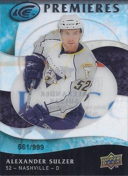 #137 Alexander Sulzer - Nashville Predators - 2009-10 Upper Deck Ice Hockey