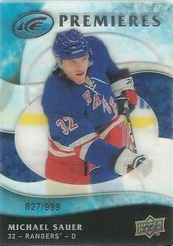 #139 Michael Sauer - New York Rangers - 2009-10 Upper Deck Ice Hockey
