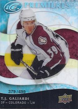 #146 T.J. Galiardi - Colorado Avalanche - 2009-10 Upper Deck Ice Hockey