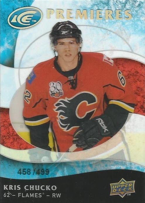 #152 Kris Chucko - Calgary Flames - 2009-10 Upper Deck Ice Hockey