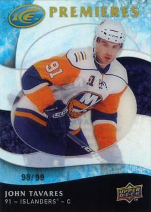 #184 John Tavares - New York Islanders - 2009-10 Upper Deck Ice Hockey