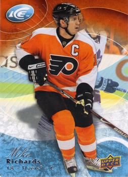 #17 Mike Richards - Philadelphia Flyers - 2009-10 Upper Deck Ice Hockey