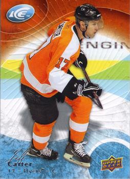 #18 Jeff Carter - Philadelphia Flyers - 2009-10 Upper Deck Ice Hockey