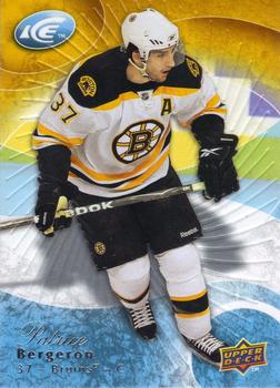 #2 Patrice Bergeron - Boston Bruins - 2009-10 Upper Deck Ice Hockey